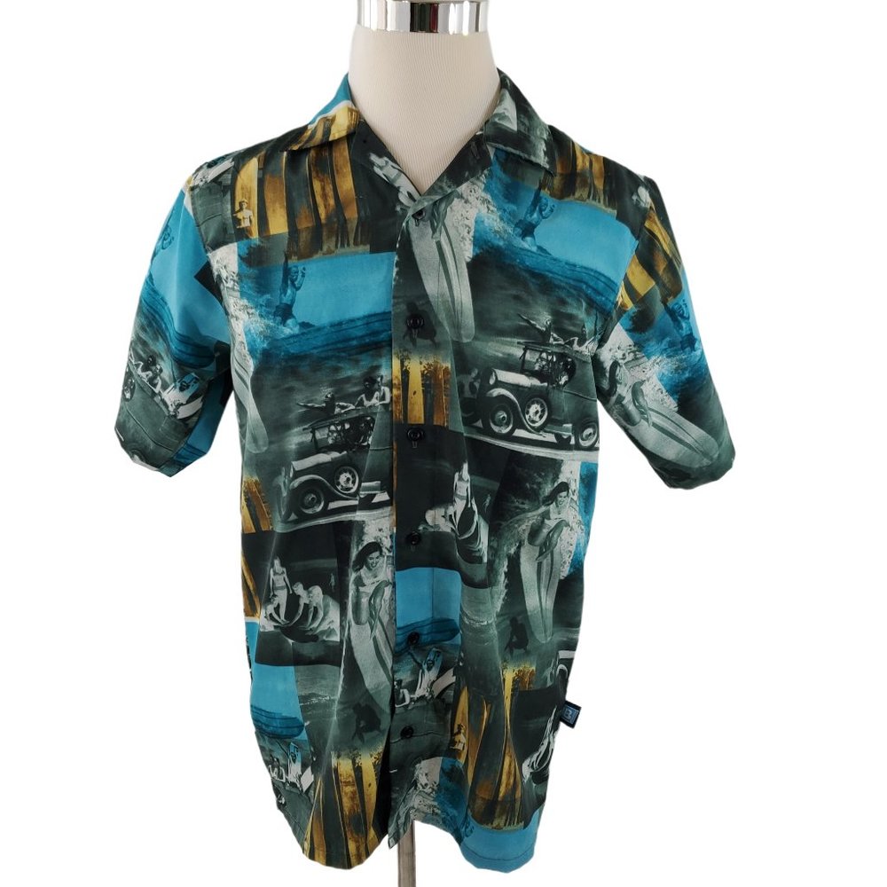 Men's Small Vintage All Over Print Shirt by Icebox